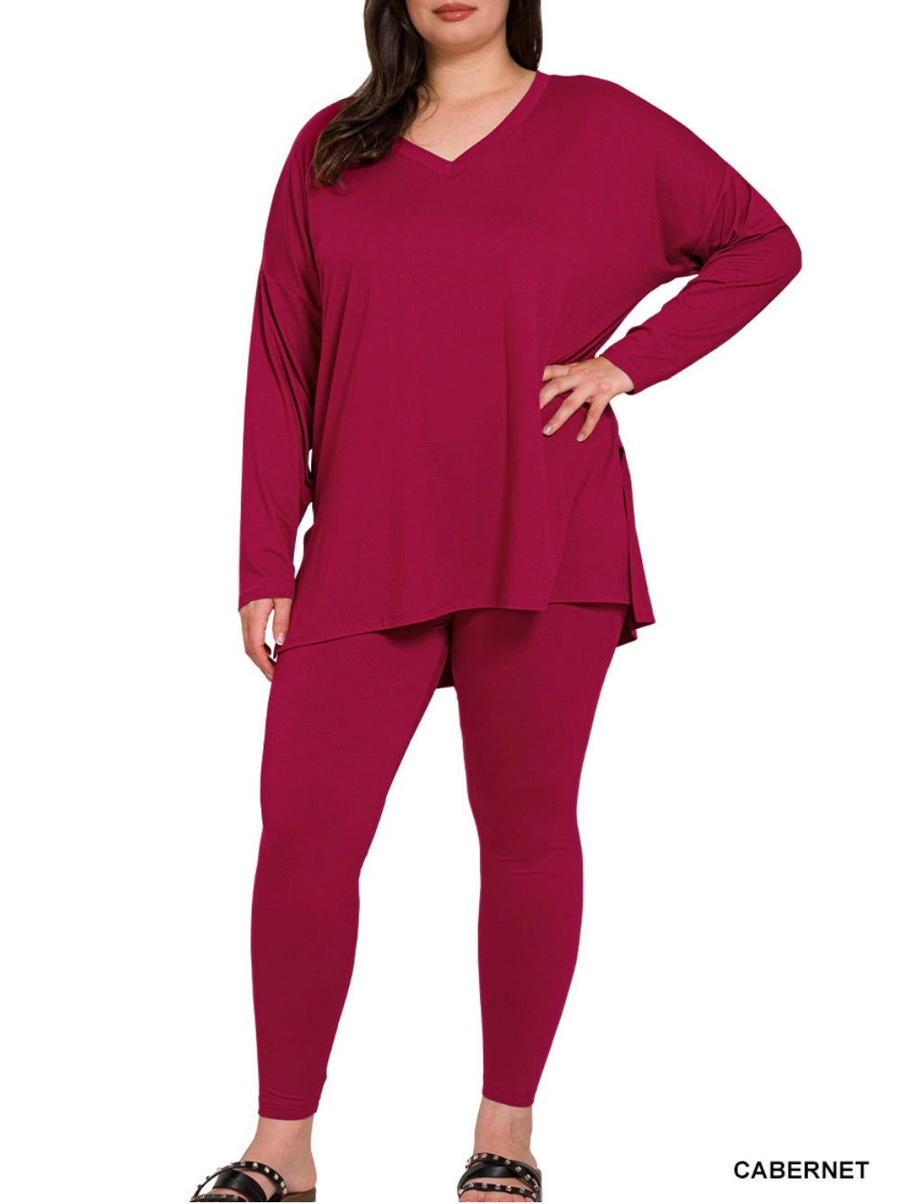 Grab N Go (Long Sleeve Carbernet)