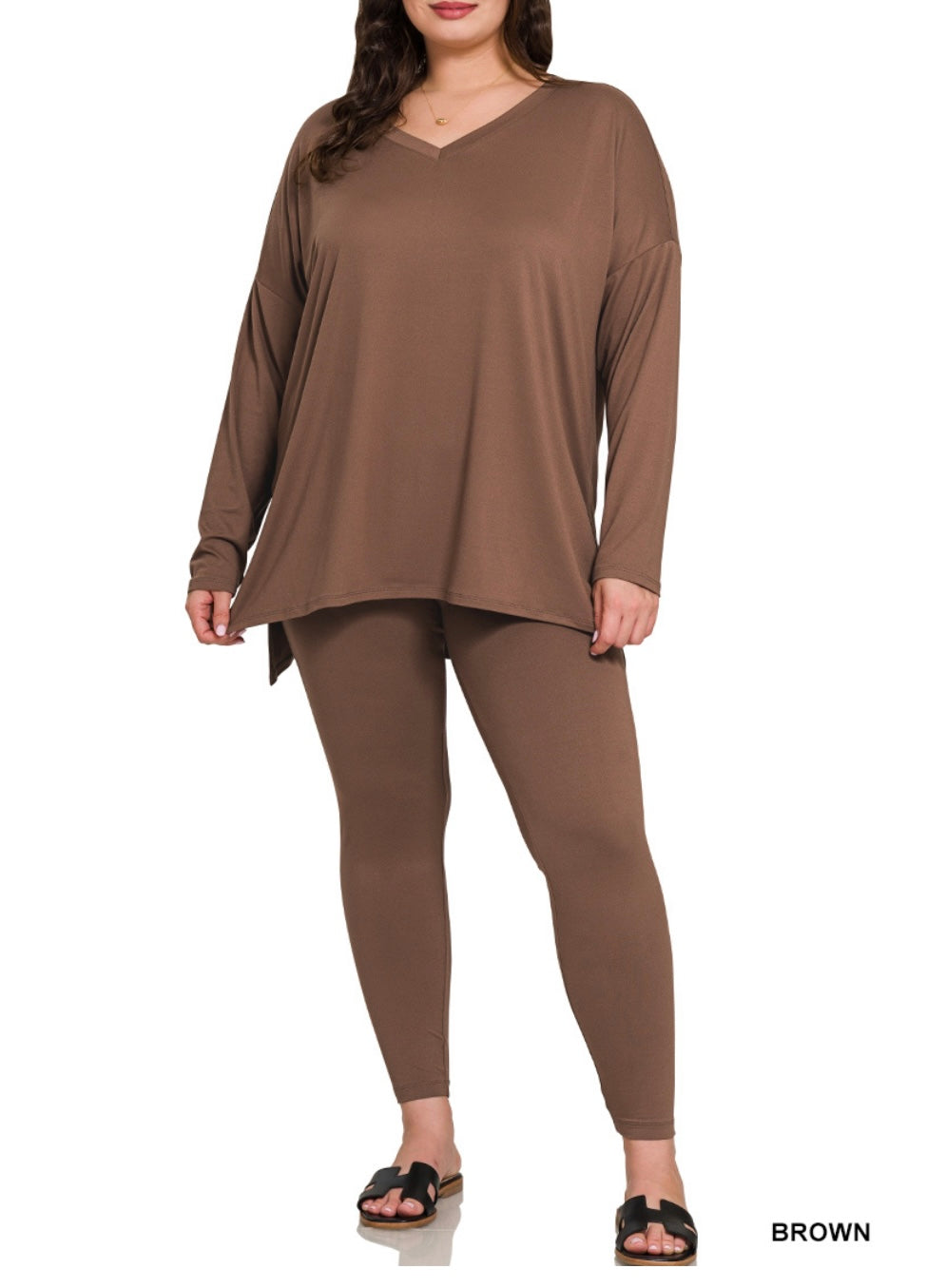 Grab N Go (Long Sleeve Brown)