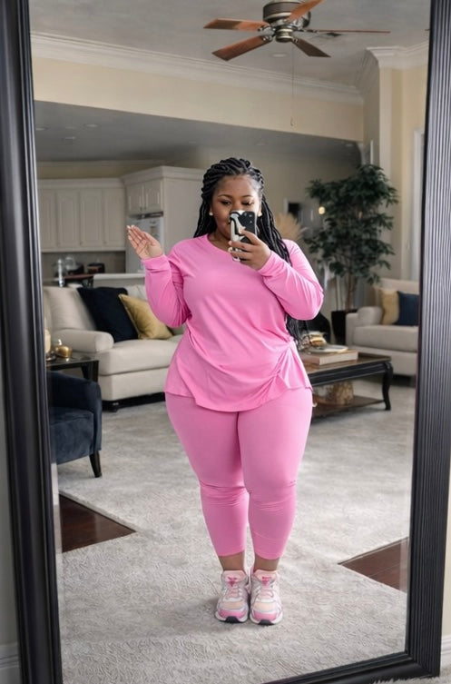 Grab N Go (Long Sleeve Lt Pink)