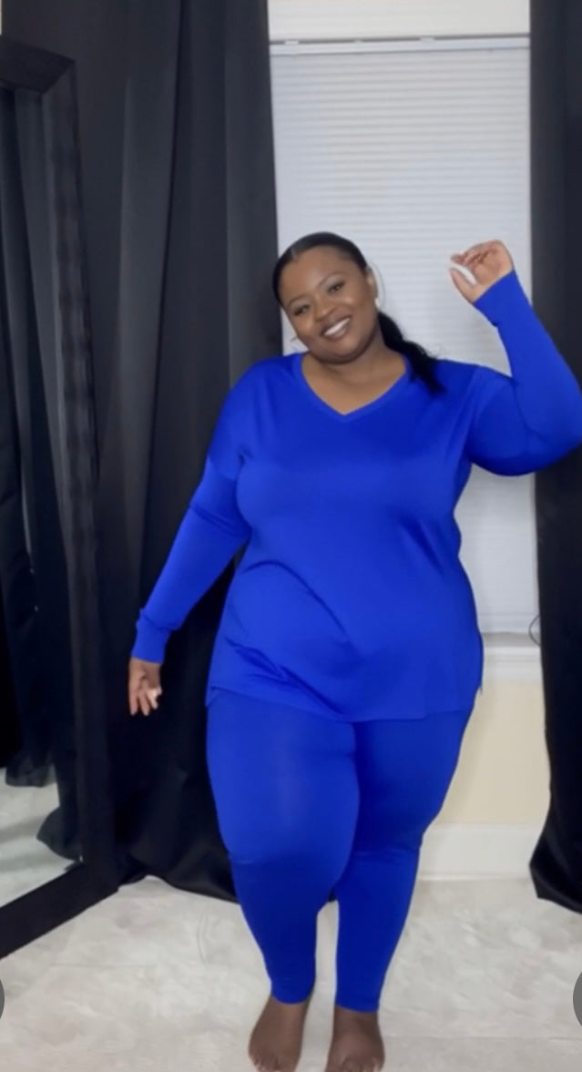 Grab N Go (Long Sleeve Royal Blue)