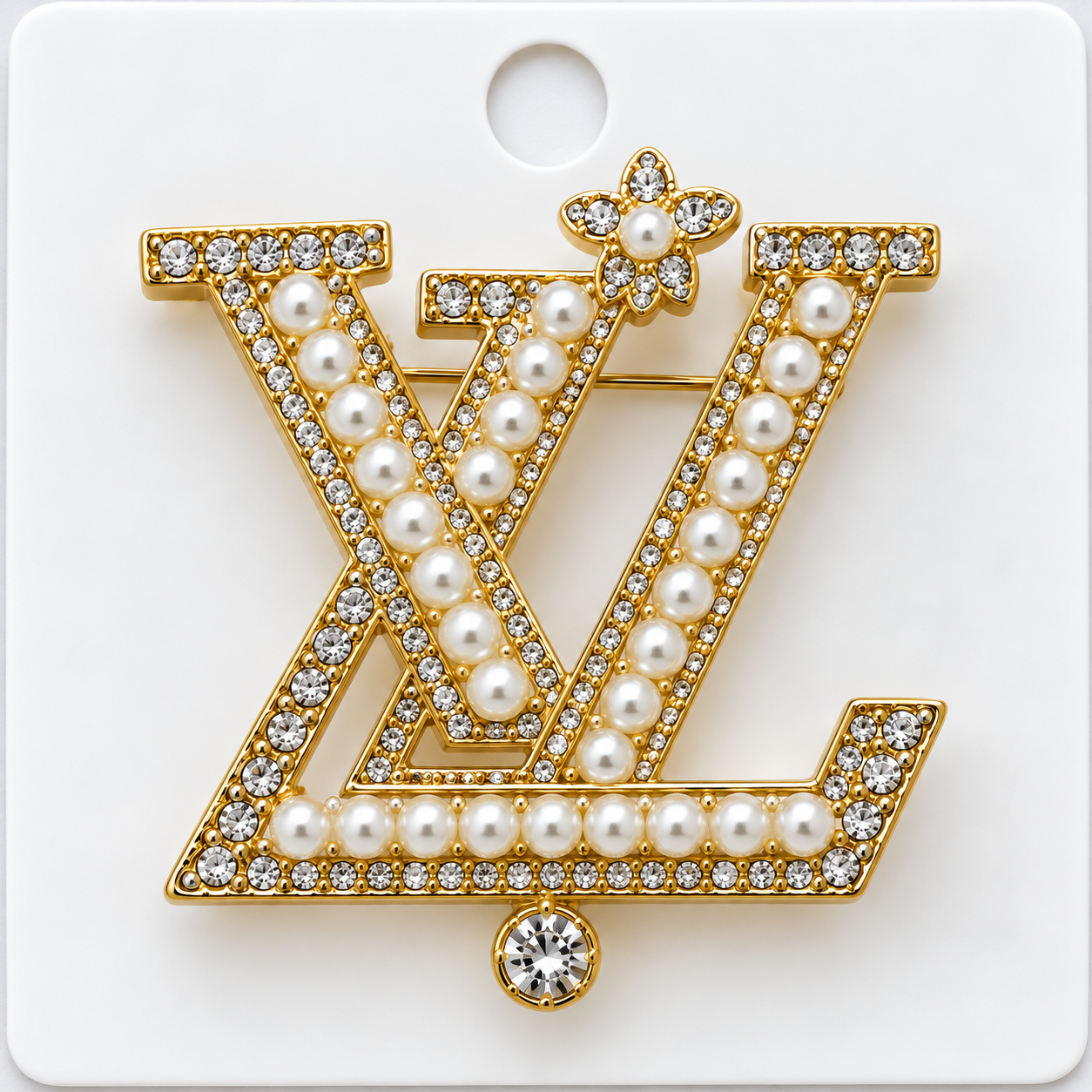 LV brooch