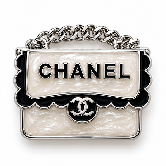 CC brooch