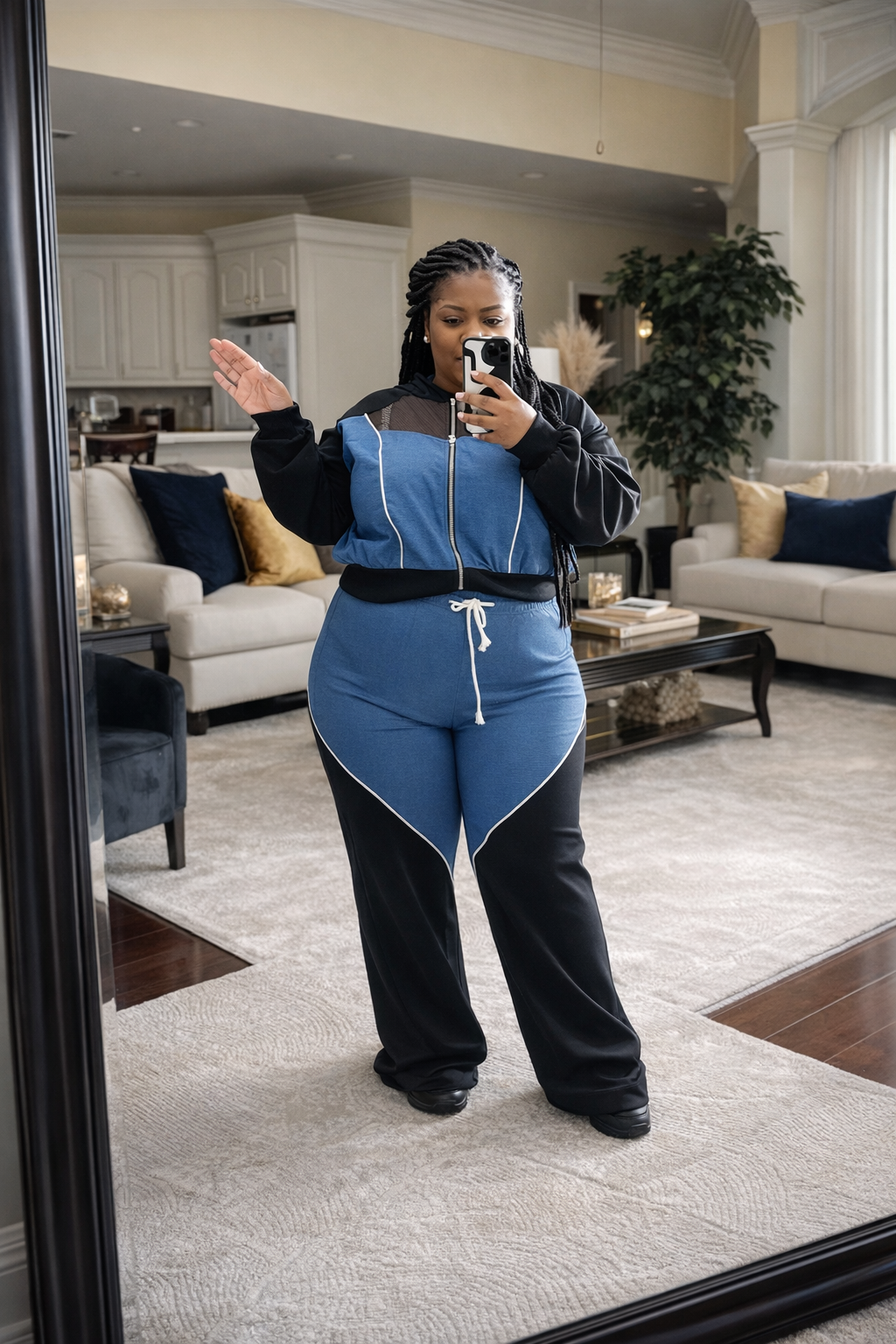 Chill Color Block Lounge Set