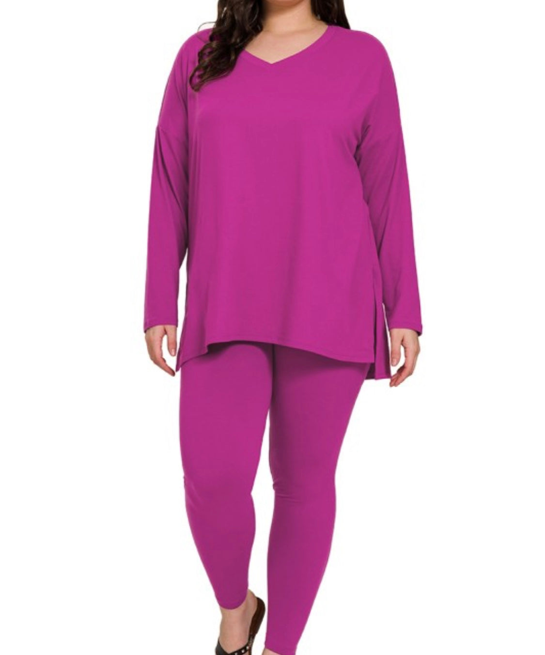 Grab N Go (Long Sleeve Lt Plum)