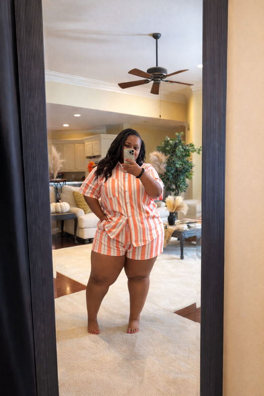 Weekend Luxe Set (Coral)