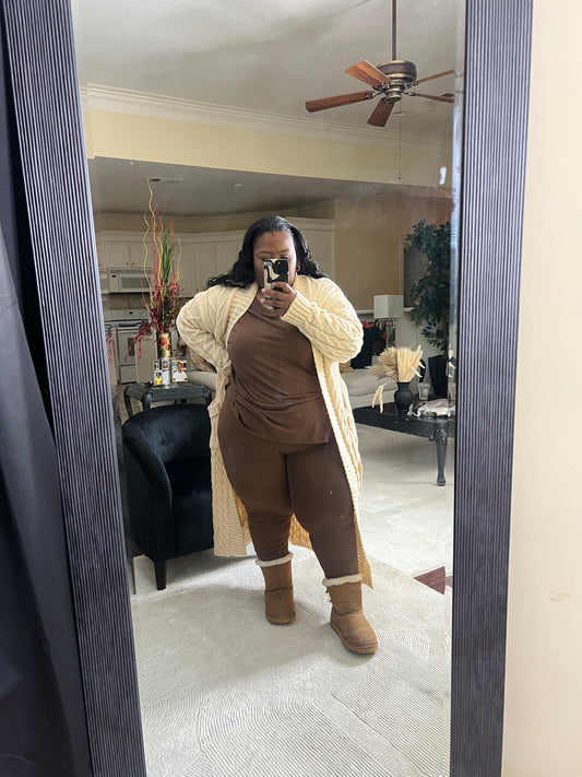 Grab N Go (Long Sleeve Mocha)