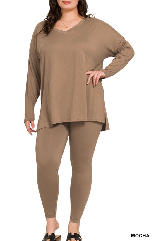 Grab N Go (Long Sleeve Mocha)