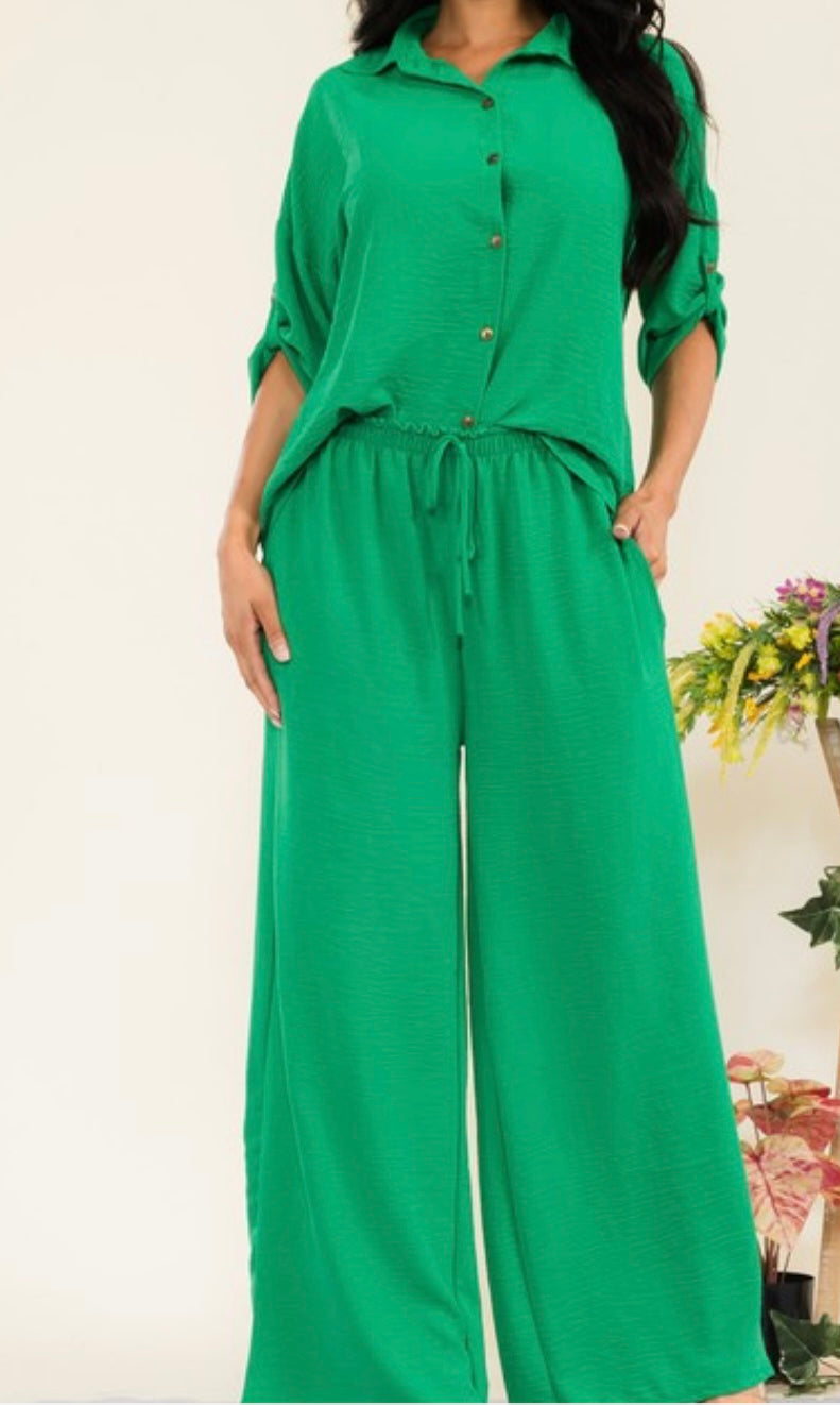 Carlie Rae Set (kelly Green)