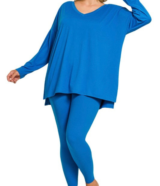 Grab N Go (Long Sleeve Ocean Blur)