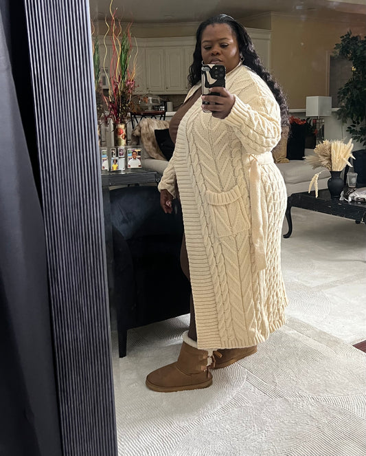 Sweater Cardigan (cream)