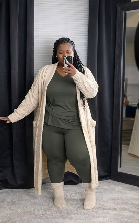 Sweater Cardigan (cream)