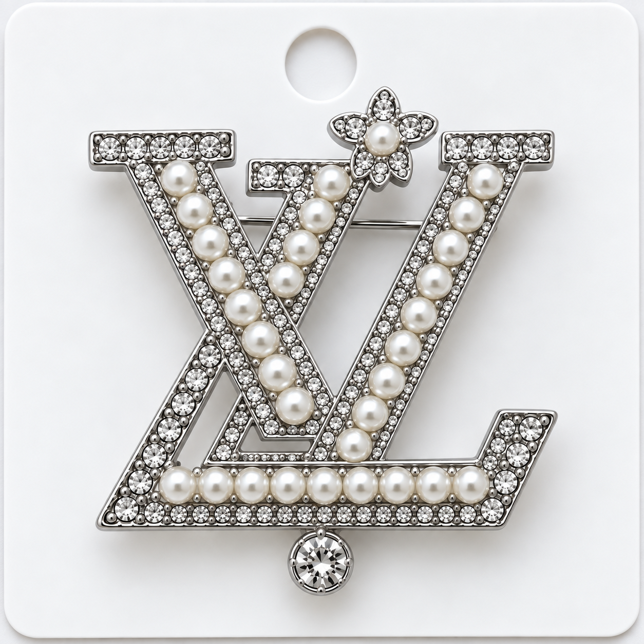 LV brooch
