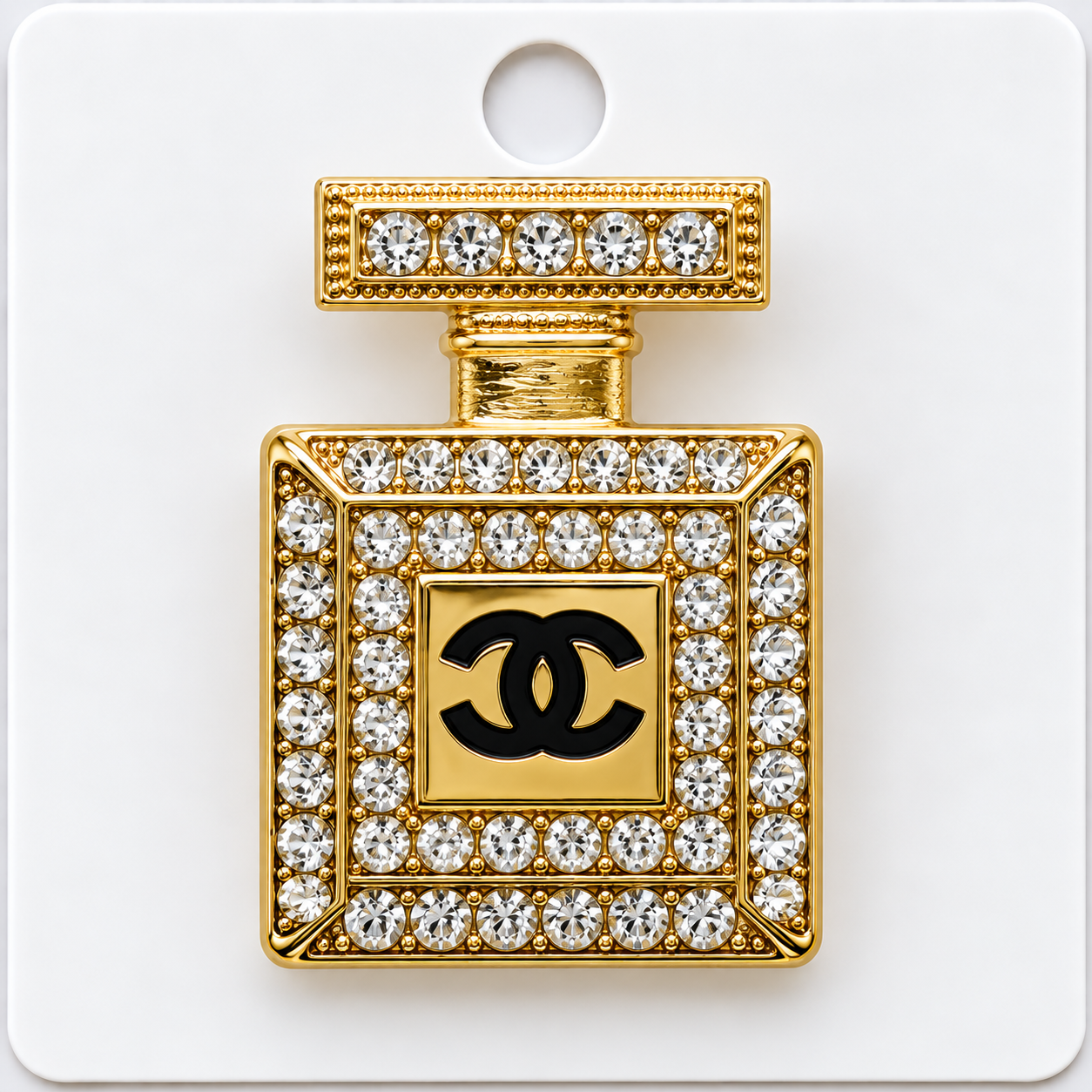 CC brooch