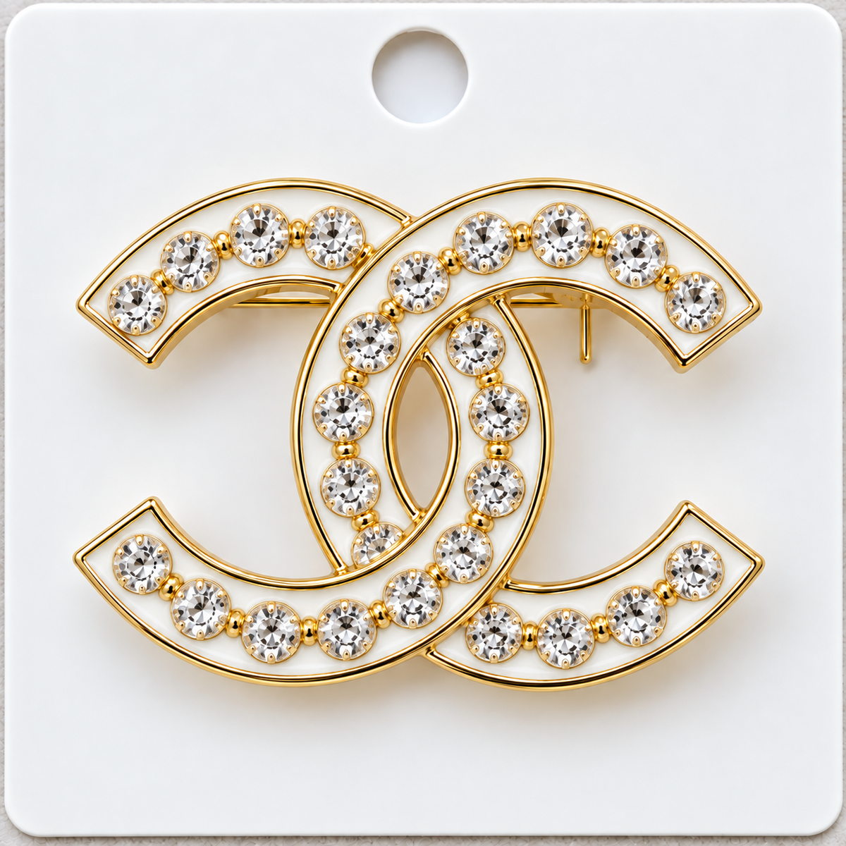 CC brooch