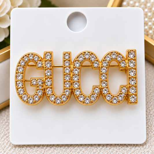 GG brooch