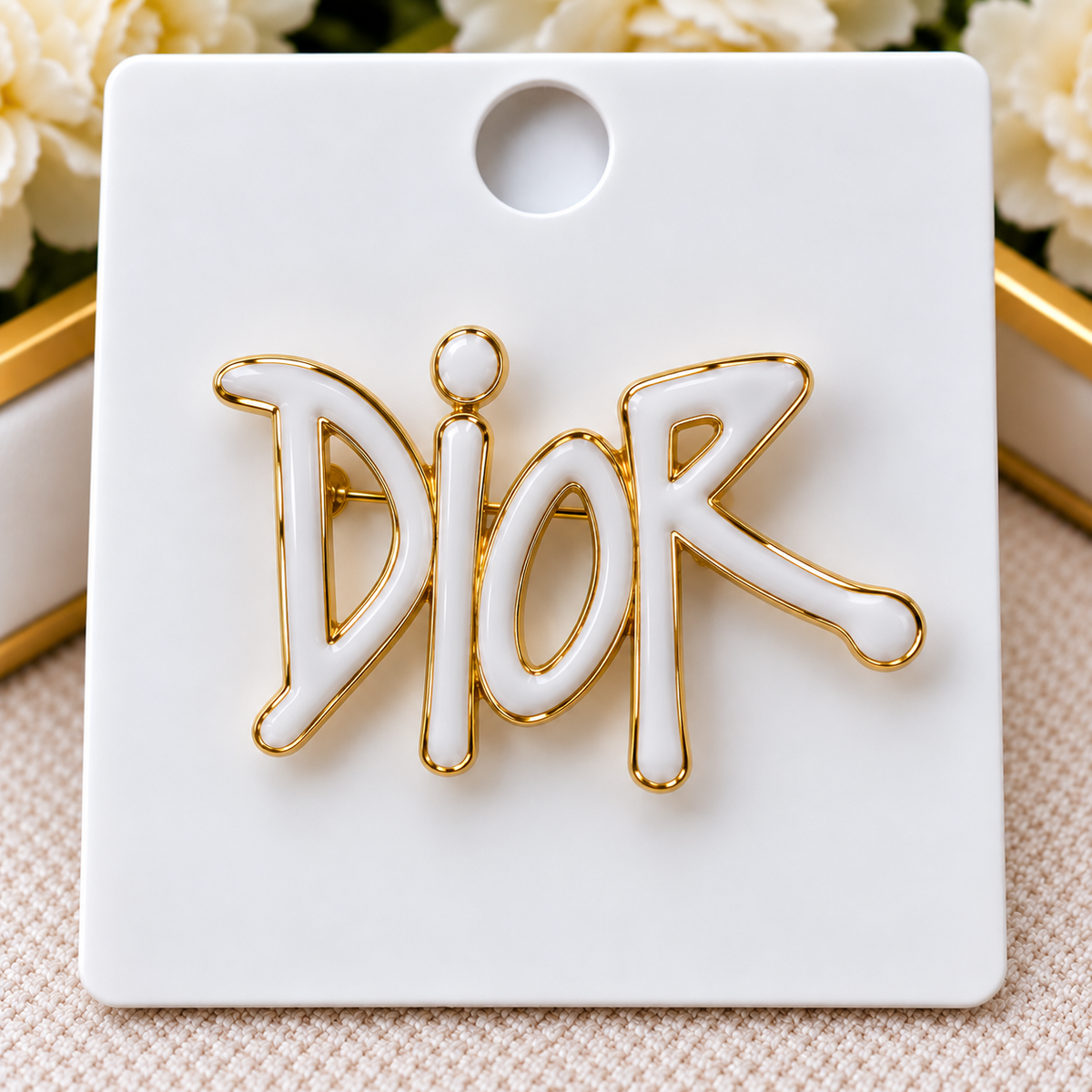 D brooch