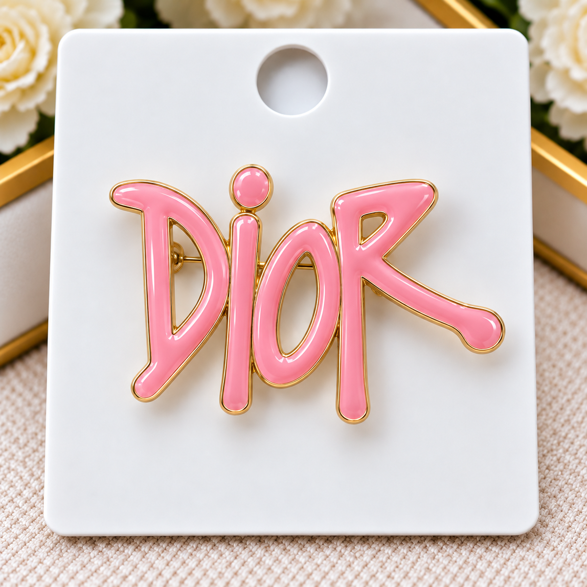 D brooch