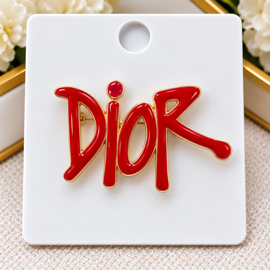 D brooch