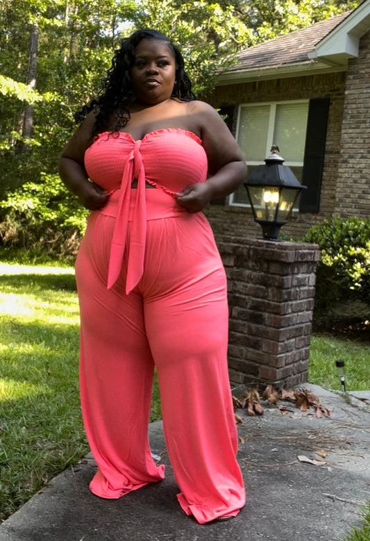 The Perfect Set (Neon Coral Pink)